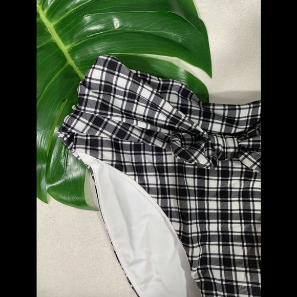 NEW $148 Veronica‎ Beard Azoia Checkered Bikini Bottoms [ SZ XS ] - Picture 4 of 12